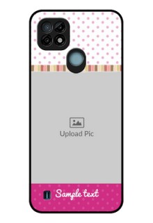Realme C21 Photo Printing on Glass Case - Cute Girls Cover Design