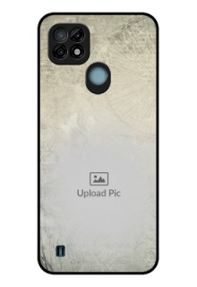 Realme C21 Custom Glass Phone Case - with vintage design
