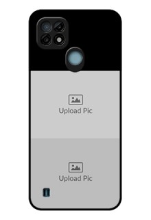 Realme C21Y 2 Images on Glass Phone Cover