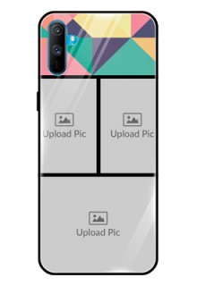Realme C3 Custom Glass Phone Case  - Bulk Pic Upload Design