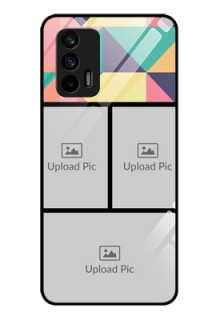 Realme GT 5G Custom Glass Phone Case - Bulk Pic Upload Design