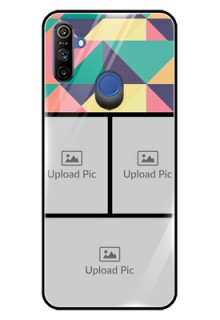 Realme Narzo 10A Custom Glass Phone Case  - Bulk Pic Upload Design