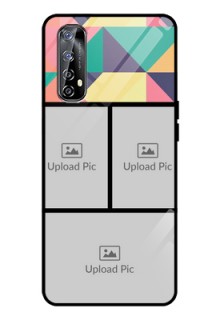 Realme Narzo 20 Pro Custom Glass Phone Case  - Bulk Pic Upload Design