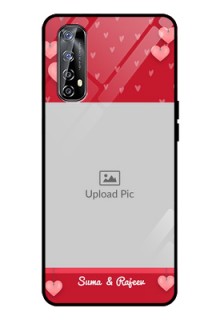 Realme Narzo 20 Pro Custom Glass Phone Case  - Valentines Day Design