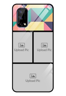 Realme Narzo 30 Pro 5G Custom Glass Phone Case - Bulk Pic Upload Design