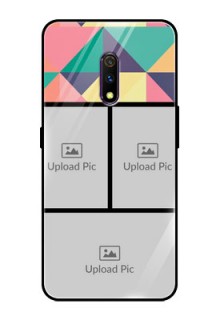 Realme X Custom Glass Phone Case  - Bulk Pic Upload Design