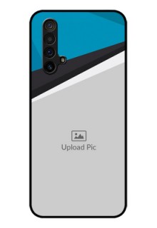 Realme X3 Super Zoom Photo Printing on Glass Case - Simple Pattern Photo Upload Design