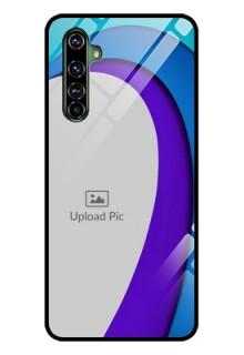 Realme X50 Pro 5G Photo Printing on Glass Case - Simple Pattern Design