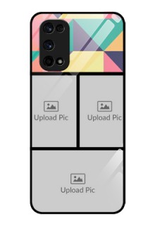 Realme X7 Pro Custom Glass Phone Case  - Bulk Pic Upload Design