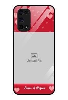 Realme X7 Pro Custom Glass Phone Case  - Valentines Day Design