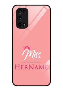 Realme X7 Pro Custom Glass Phone Case Mrs with Name