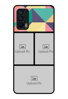 Realme X7 Custom Glass Phone Case  - Bulk Pic Upload Design