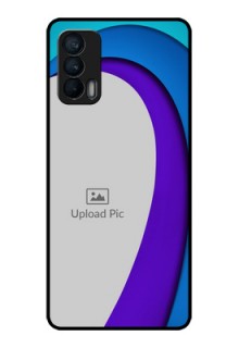 Realme X7 Photo Printing on Glass Case  - Simple Pattern Design