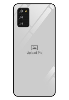 Galaxy A03s Photo Printing on Glass Case - Upload Full Picture Design
