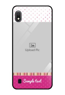Galaxy A10 Photo Printing on Glass Case - Cute Girls Cover Design