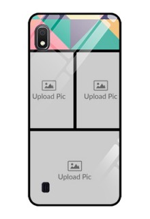Galaxy A10 Custom Glass Phone Case - Bulk Pic Upload Design