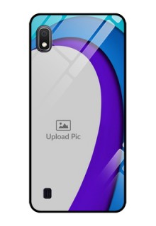 Galaxy A10 Photo Printing on Glass Case - Simple Pattern Design