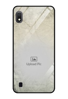 Galaxy A10 Custom Glass Phone Case - with vintage design