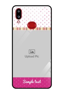 Galaxy A10s Photo Printing on Glass Case - Cute Girls Cover Design
