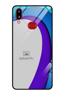 Galaxy A10s Photo Printing on Glass Case - Simple Pattern Design