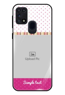 Galaxy A21s Photo Printing on Glass Case  - Cute Girls Cover Design