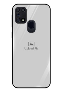 Galaxy A21s Photo Printing on Glass Case  - Upload Full Picture Design