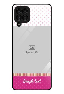 Galaxy A22 4G Photo Printing on Glass Case  - Cute Girls Cover Design