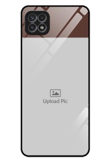 Galaxy A22 5G Custom Glass Mobile Case - Elegant Case Design