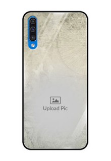 Samsung Galaxy A50 Custom Glass Phone Case  - with vintage design