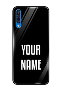 Galaxy A50 Your Name on Glass Phone Case