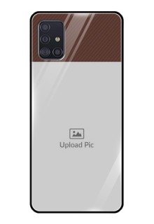 Galaxy A51 Custom Glass Mobile Case  - Elegant Case Design