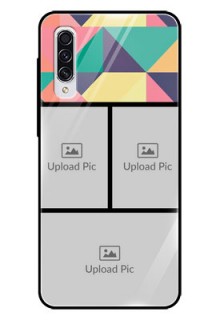Samsung Galaxy A70 Custom Glass Phone Case  - Bulk Pic Upload Design