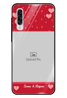 Samsung Galaxy A70 Custom Glass Phone Case  - Valentines Day Design
