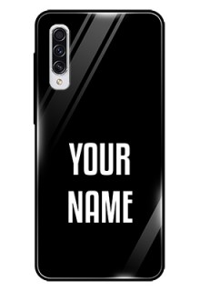Galaxy A70 Your Name on Glass Phone Case
