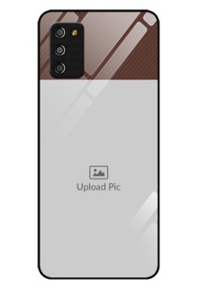 Galaxy F02s Custom Glass Mobile Case  - Elegant Case Design