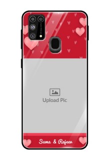 Galaxy F41 Custom Glass Phone Case  - Valentines Day Design