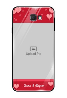 Samsung Galaxy J7 Prime Custom Glass Phone Case  - Valentines Day Design
