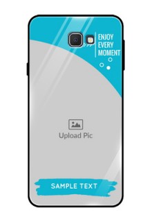 Samsung Galaxy J7 Prime Custom Glass Mobile Case  - Happy Moment Design