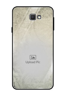 Samsung Galaxy J7 Prime Custom Glass Phone Case  - with vintage design
