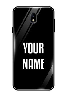 Galaxy J7 Pro Your Name on Glass Phone Case