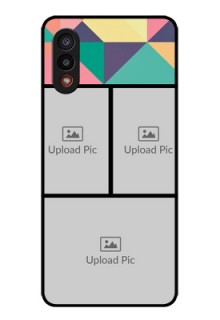 Galaxy M02 Custom Glass Phone Case - Bulk Pic Upload Design