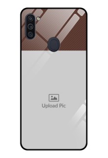 Galaxy M11 Custom Glass Mobile Case - Elegant Case Design