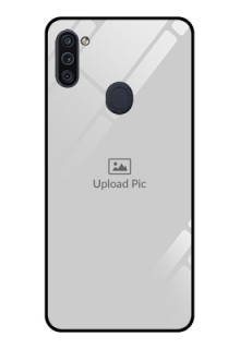 Galaxy M11 Photo Printing on Glass Case - Upload Full Picture Design