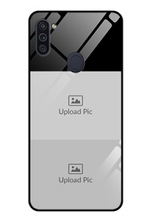 Galaxy M11 2 Images on Glass Phone Cover