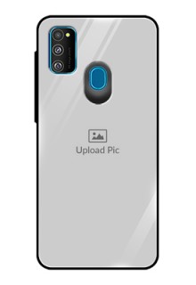 Galaxy M21 Photo Printing on Glass Case  - Upload Full Picture Design