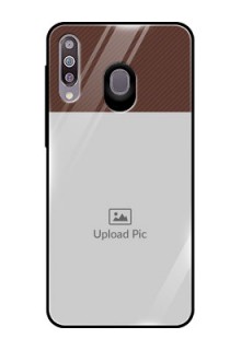 Samsung Galaxy M30 Custom Glass Mobile Case  - Elegant Case Design
