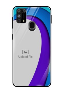 Galaxy M31 Prime Edition Photo Printing on Glass Case  - Simple Pattern Design
