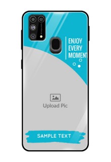Galaxy M31 Prime Edition Custom Glass Mobile Case  - Happy Moment Design