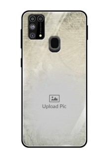 Galaxy M31 Custom Glass Phone Case  - with vintage design