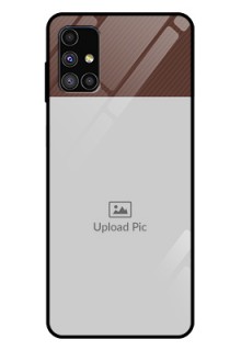 Galaxy M51 Custom Glass Mobile Case  - Elegant Case Design